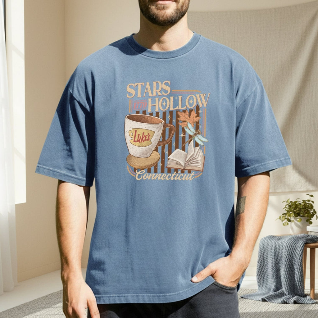 Stars Hollow Coffee Shop T-Shirt – Vintage Connecticut Tee product image 5