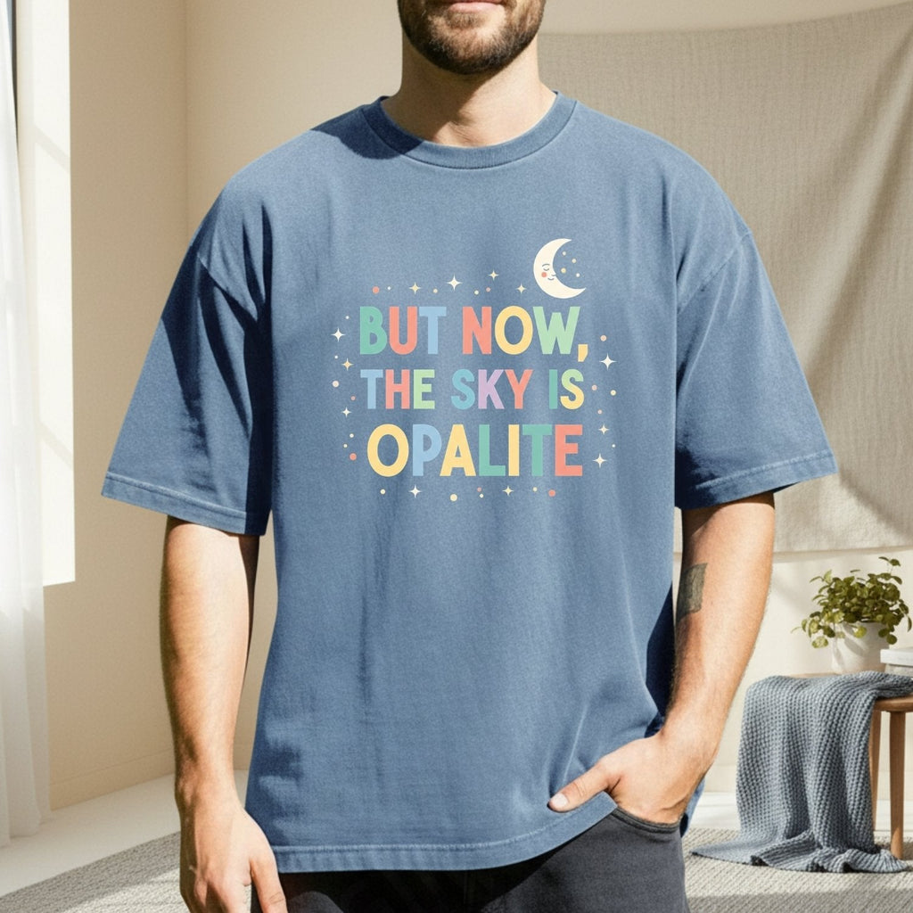Opalite Showgirl Graphic Tee – Poetic Romantic Pastel Shirt product image 5