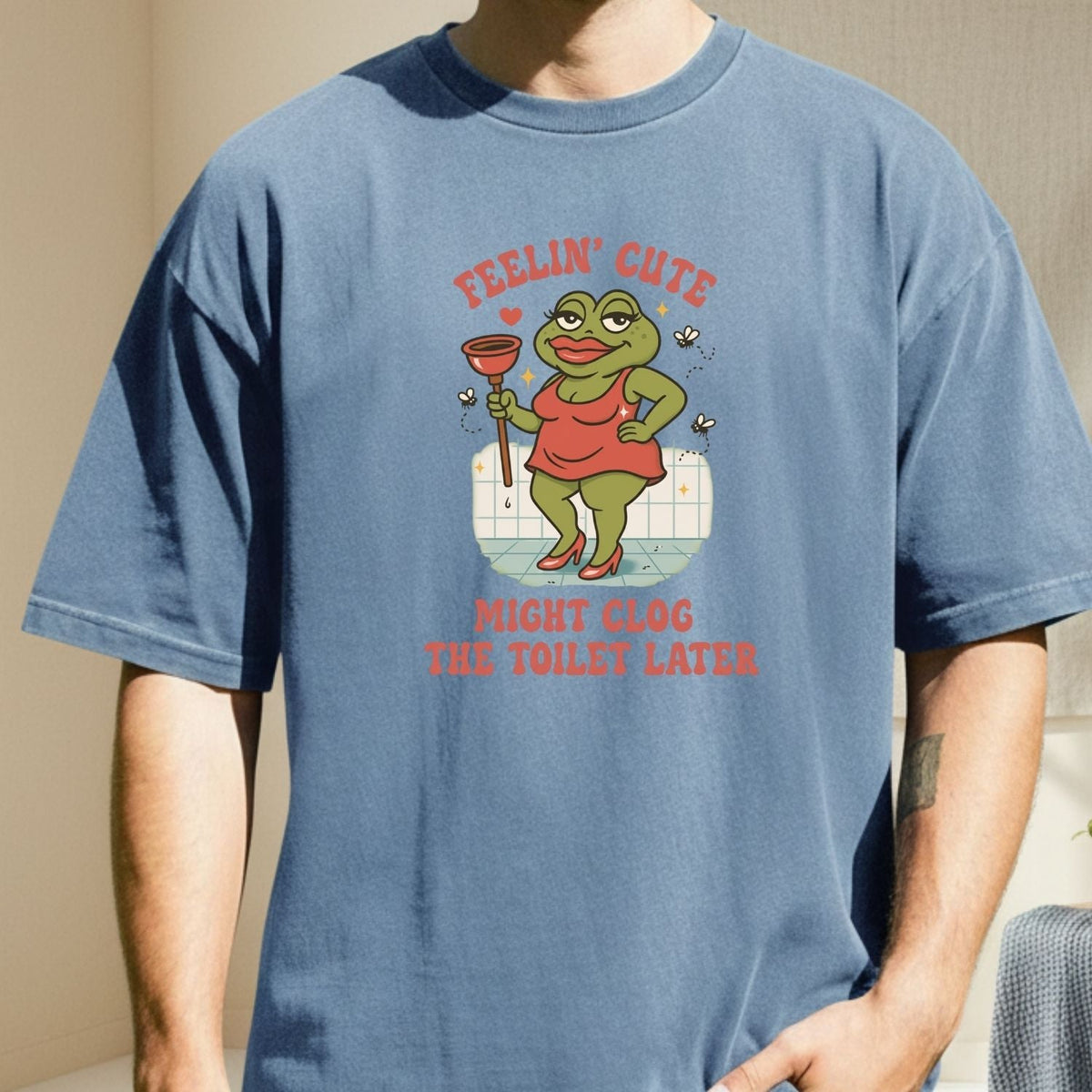 Funny Shirt Swap T-Shirt - Feeling Cute Might Clog the product image 5
