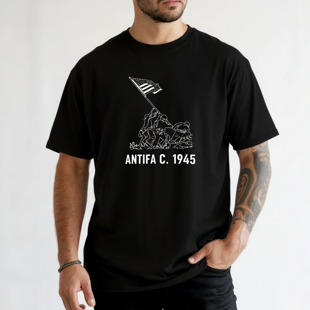 1945 Victory Shirt – Vintage USA Heritage Tee – Freedom and product image 5