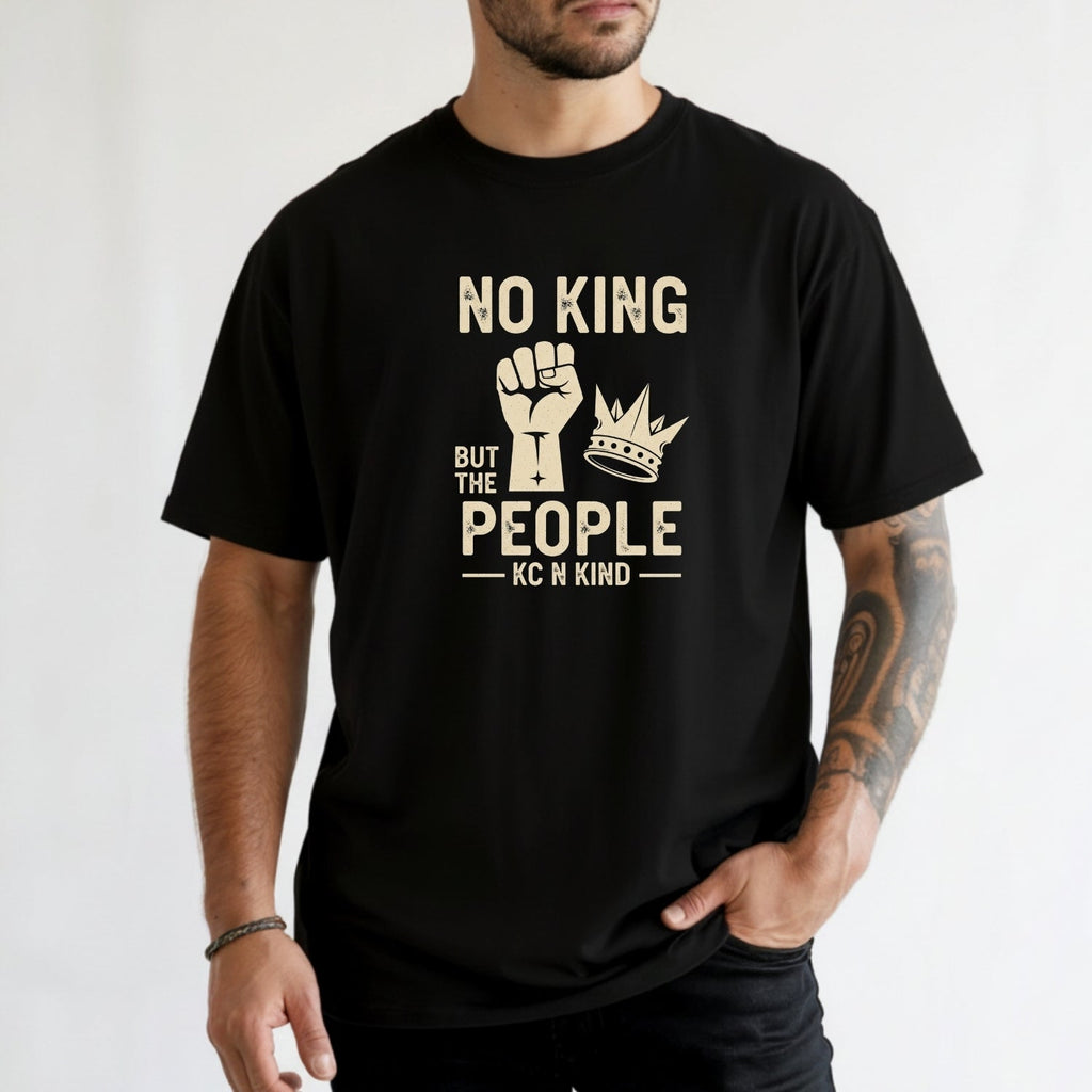 No King But The People T-Shirt – Unisex Equality & product image 6