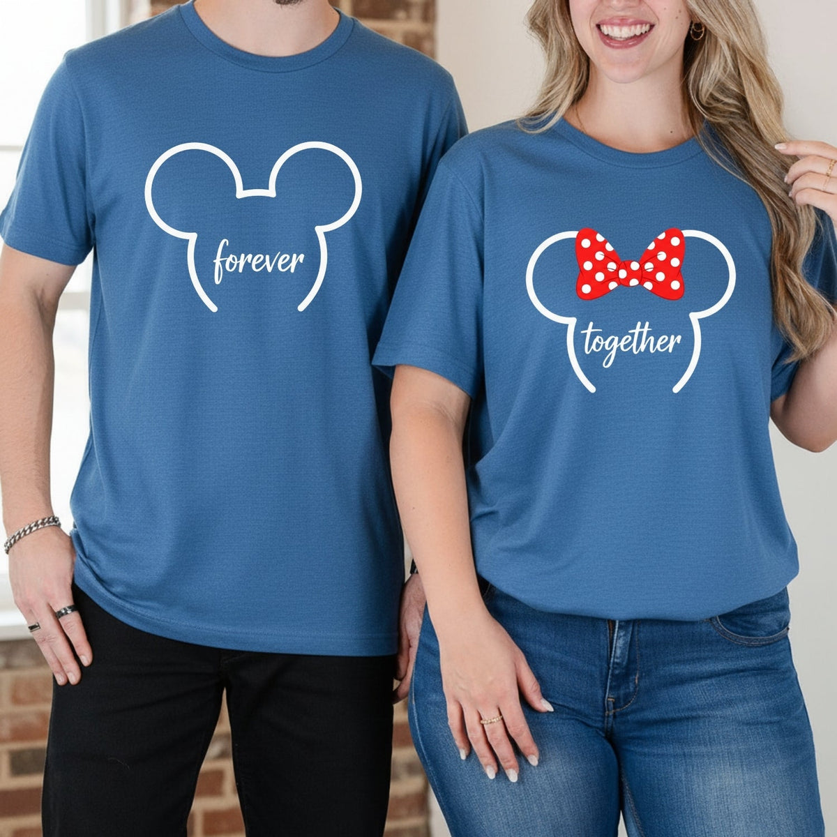 Togther Forever Matching T-Shirts For Couples product image 4