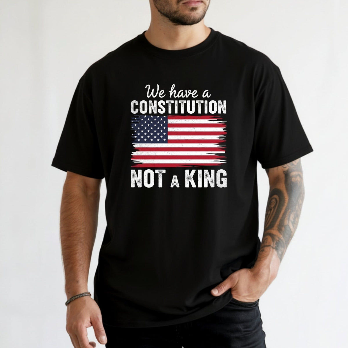 We Have a Constitution No Kings Shirt – Patriotic Freedom product image 6