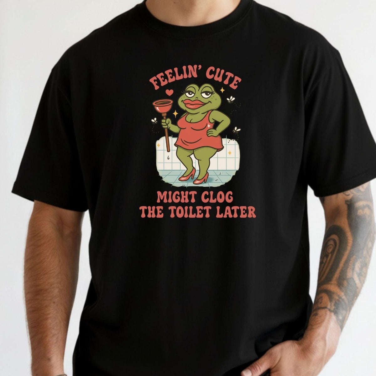 Funny Shirt Swap T-Shirt - Feeling Cute Might Clog the product image 6