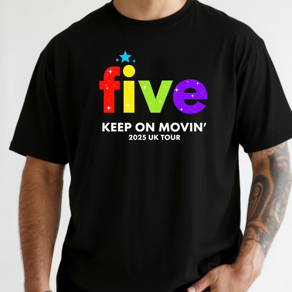 Retro Music Fan T-Shirt - Keep On Movin’ 2025 Inspired product image 5
