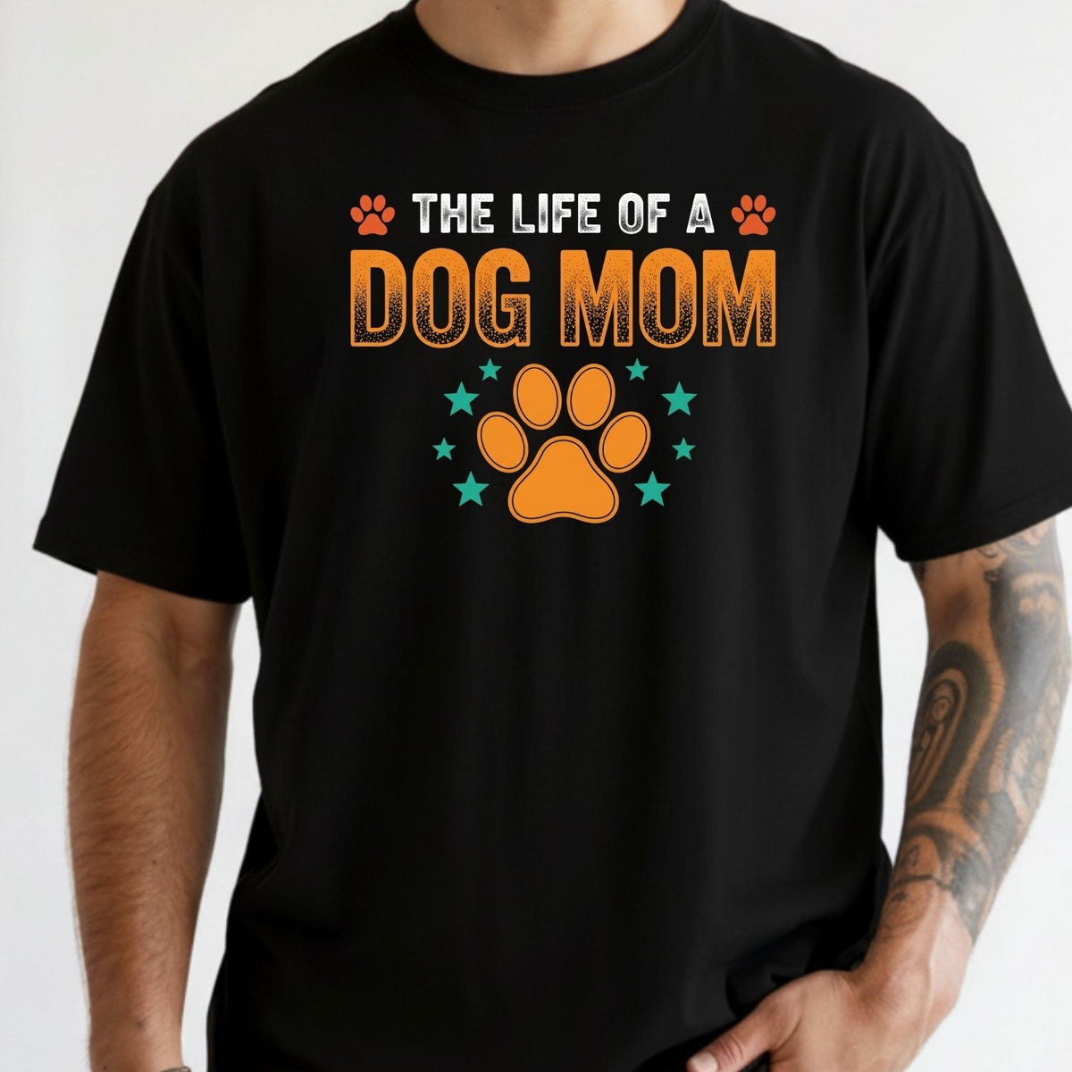 The Life of a Dog Mom Shirt - Showgirl Tee - Cute Mama product image 6