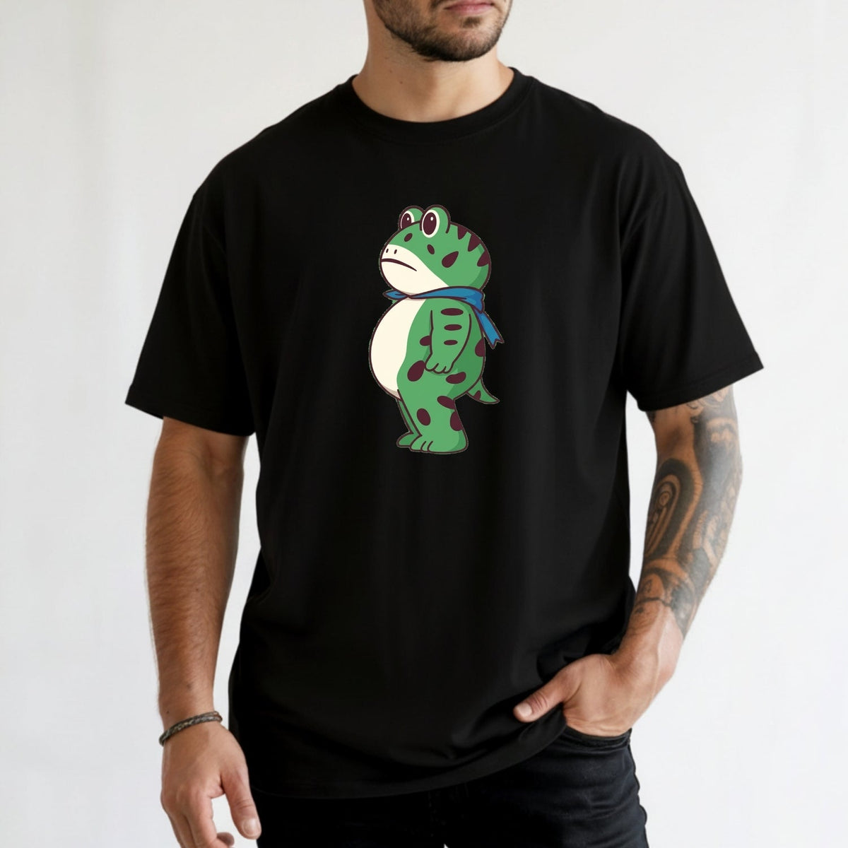 Portland Frog T-Shirt – Witty Protest-Style Vintage Shirt product image 2