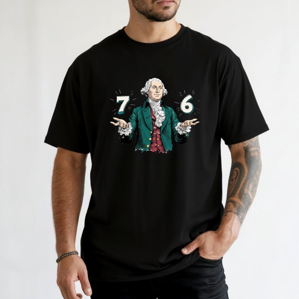 Six Seven Shirt – Vintage George Washington American product image 3
