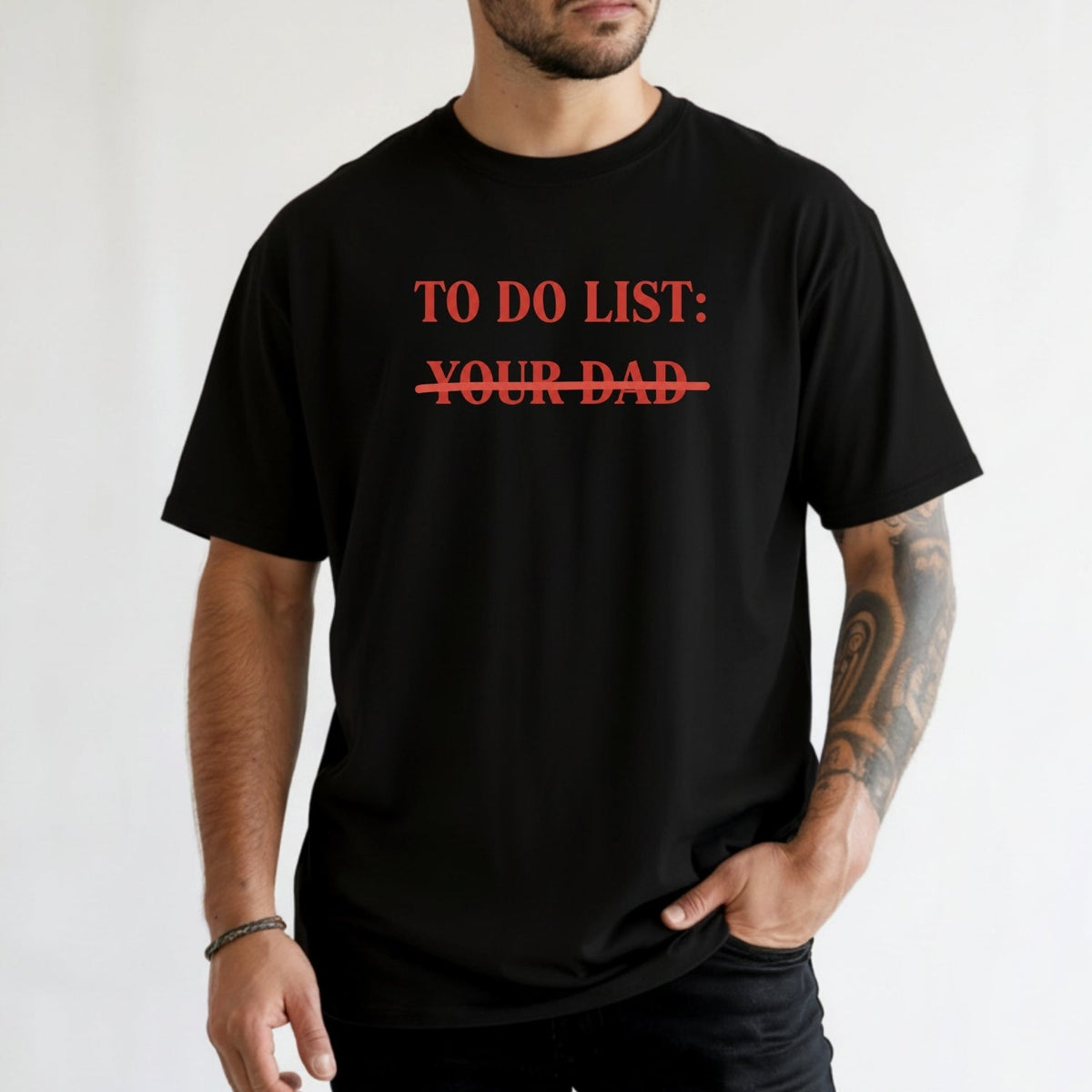 To Do List Tee – Funny Sarcastic Humor Shirt – Sassy product image 4