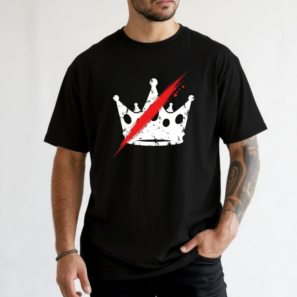 No Kings in America T-Shirt – Crown Graphic Tee Freedom product image 6