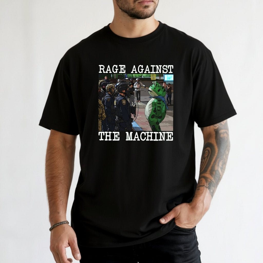 Portland Frog Protest Shirt – Vintage Activist-Inspired product image 6