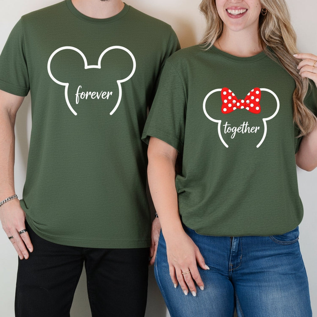 Togther Forever Matching T-Shirts For Couples product image 5