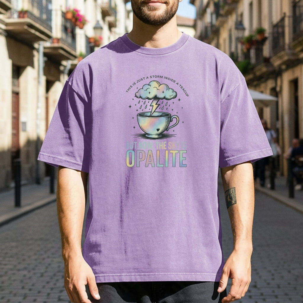 The Sky Is Opalite Tee – Dreamy Soft Pastel Aesthetic product image 4