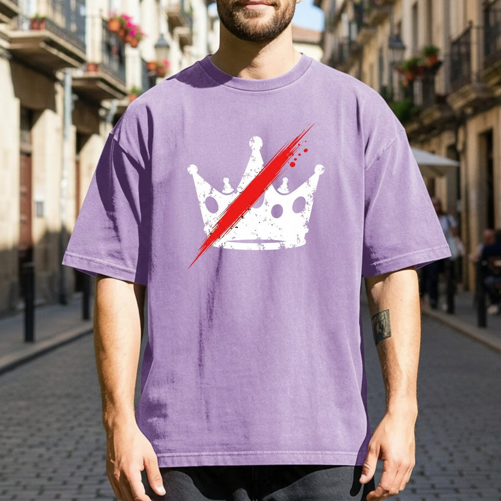 No Kings in America T-Shirt – Crown Graphic Tee Freedom product image 7