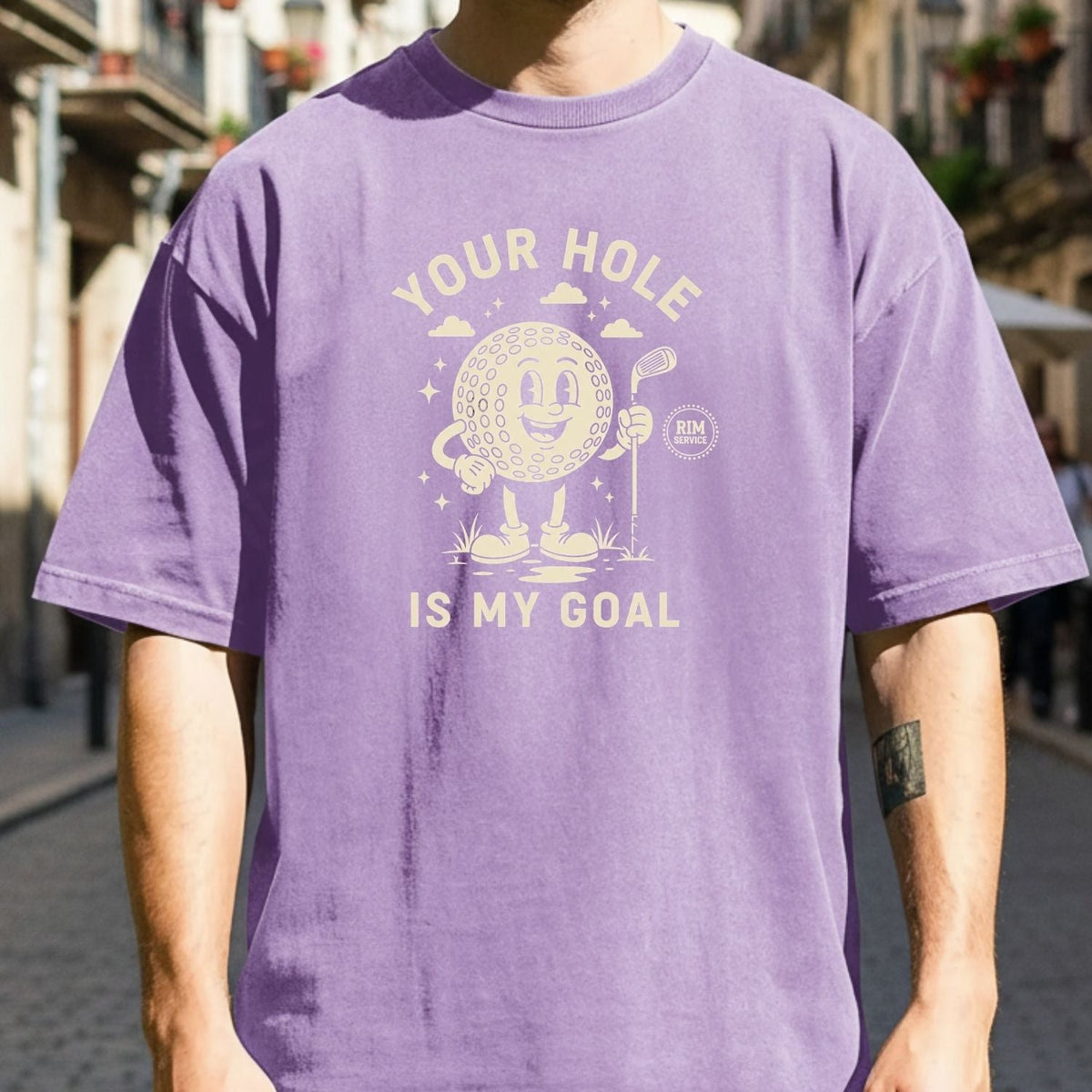 Your Hole is My Goal T-Shirt - Funny Adult Humor Tee product image 6