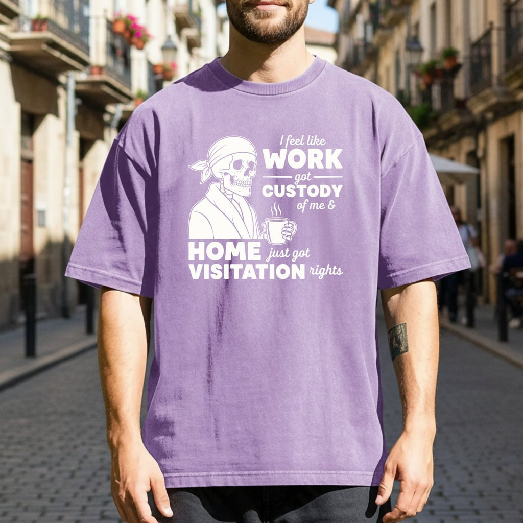 I Feel Like Work Got Custody of Me Shirt – Funny Office product image 7