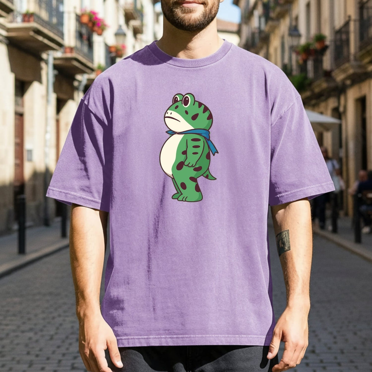 Portland Frog T-Shirt – Witty Protest-Style Vintage Shirt product image 3