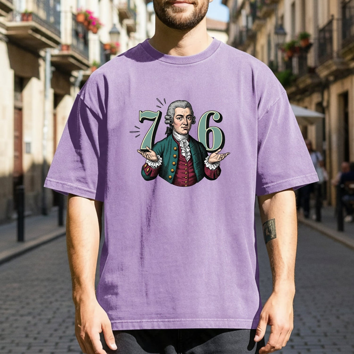 Six Seven Tee – Retro American Heritage Statement Shirt product image 3