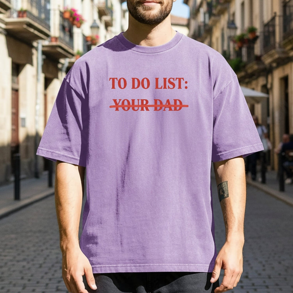 To Do List Tee – Funny Sarcastic Humor Shirt – Sassy product image 5