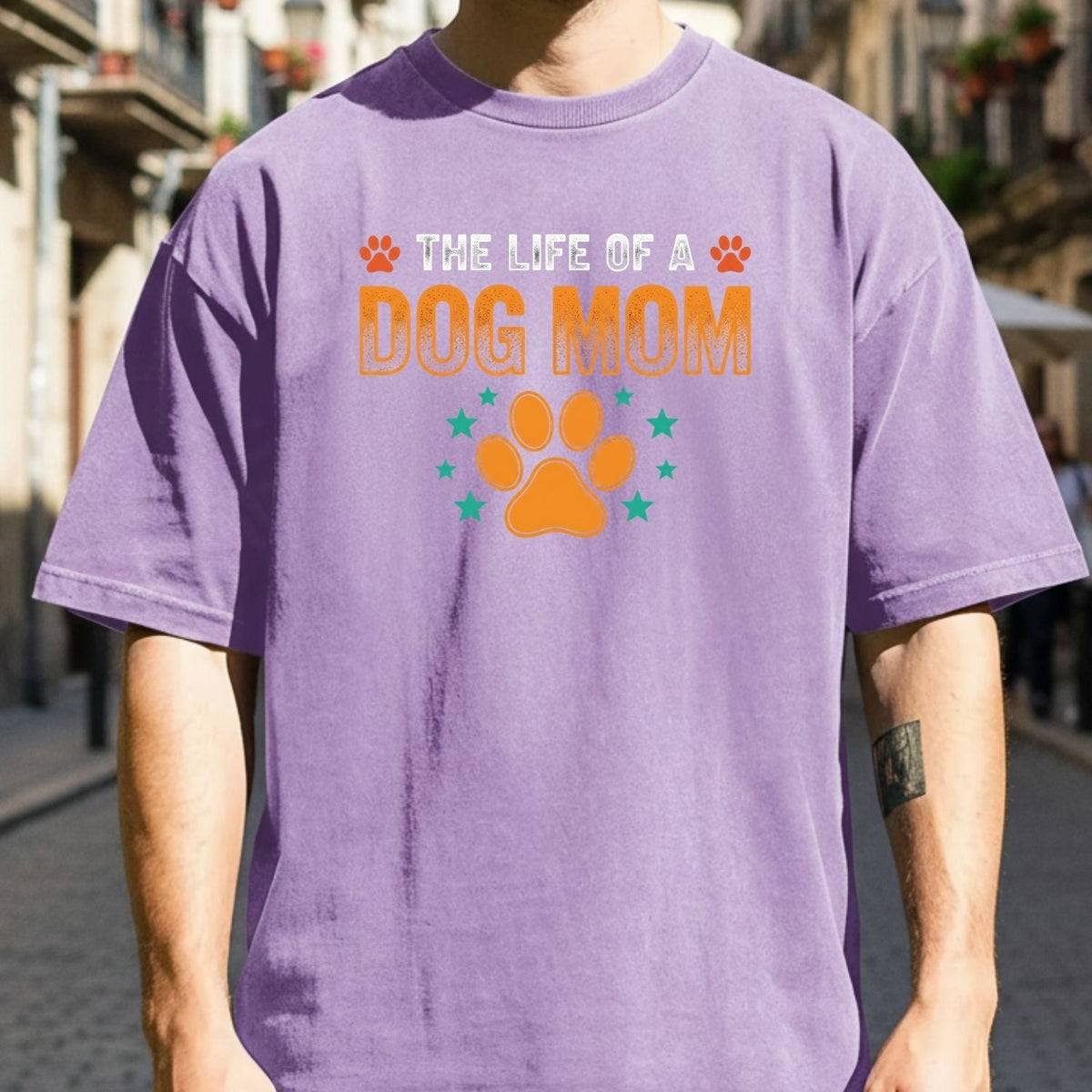 The Life of a Dog Mom Shirt - Showgirl Tee - Cute Mama product image 7