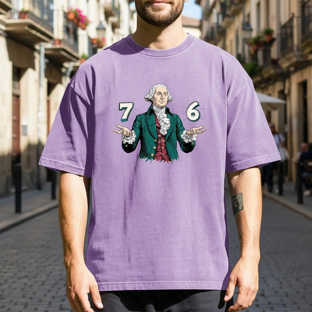 Six Seven Shirt – Vintage George Washington American product image 4
