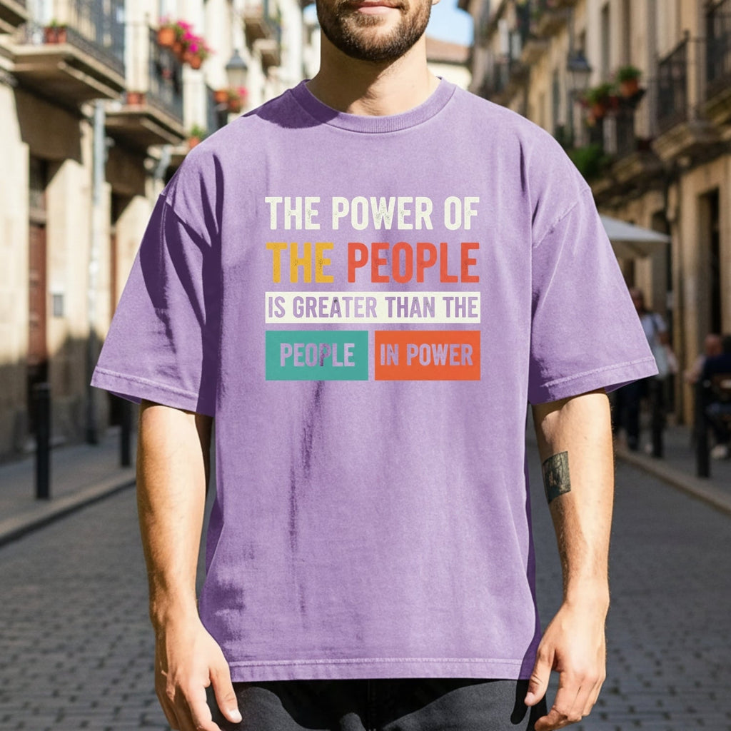 The Power of People T-Shirt – Retro Comfort Graphic Tee – product image 7