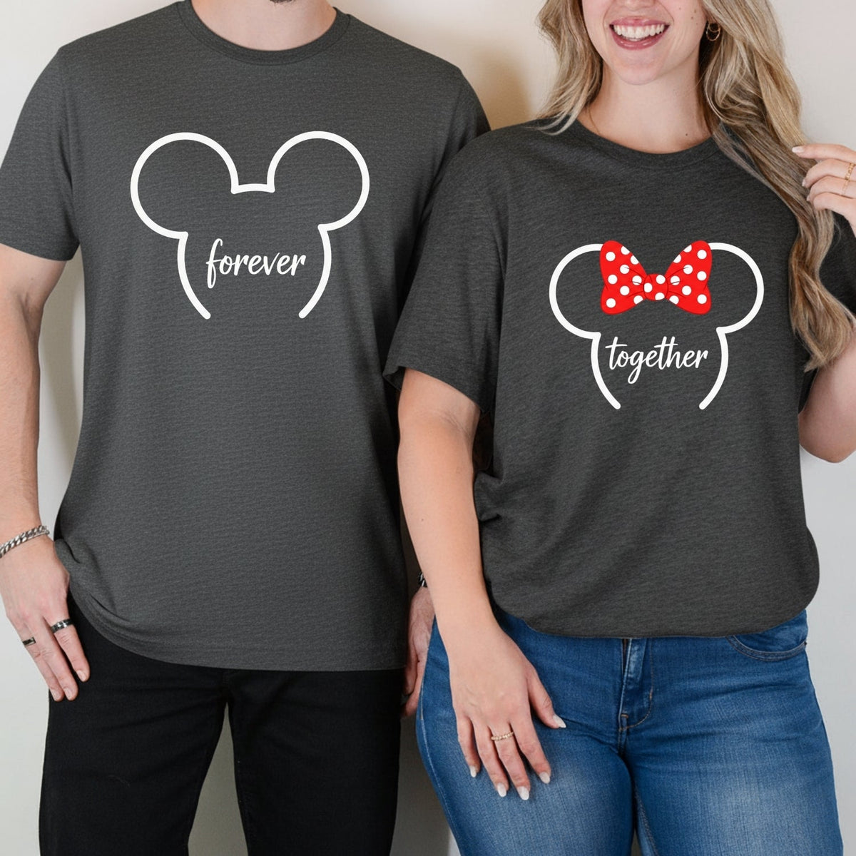 Togther Forever Matching T-Shirts For Couples product image 6