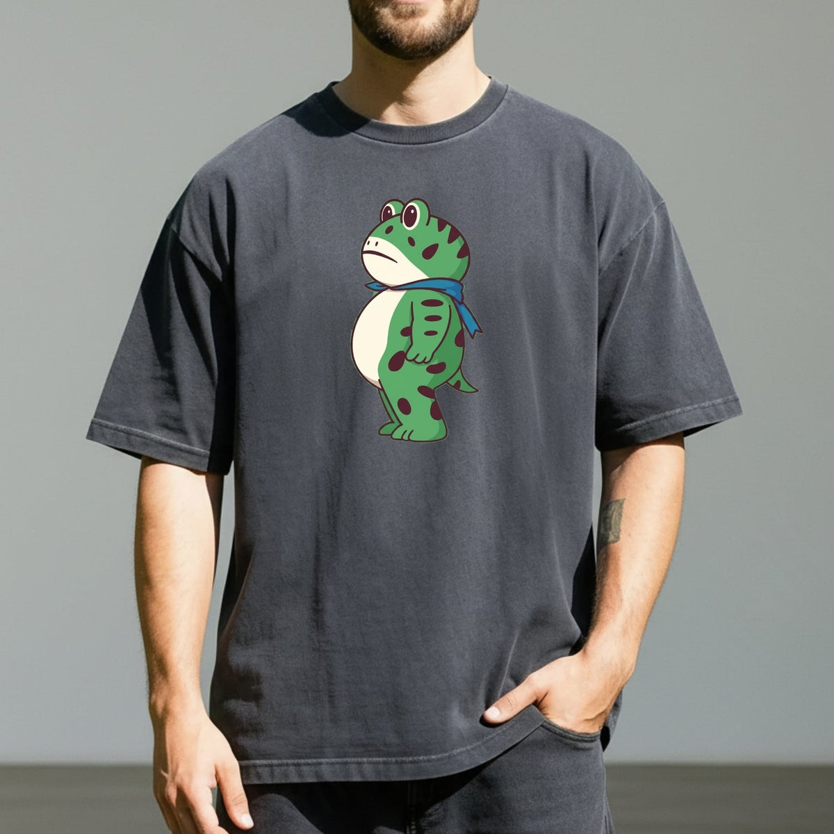 Portland Frog T-Shirt – Witty Protest-Style Vintage Shirt product image 4