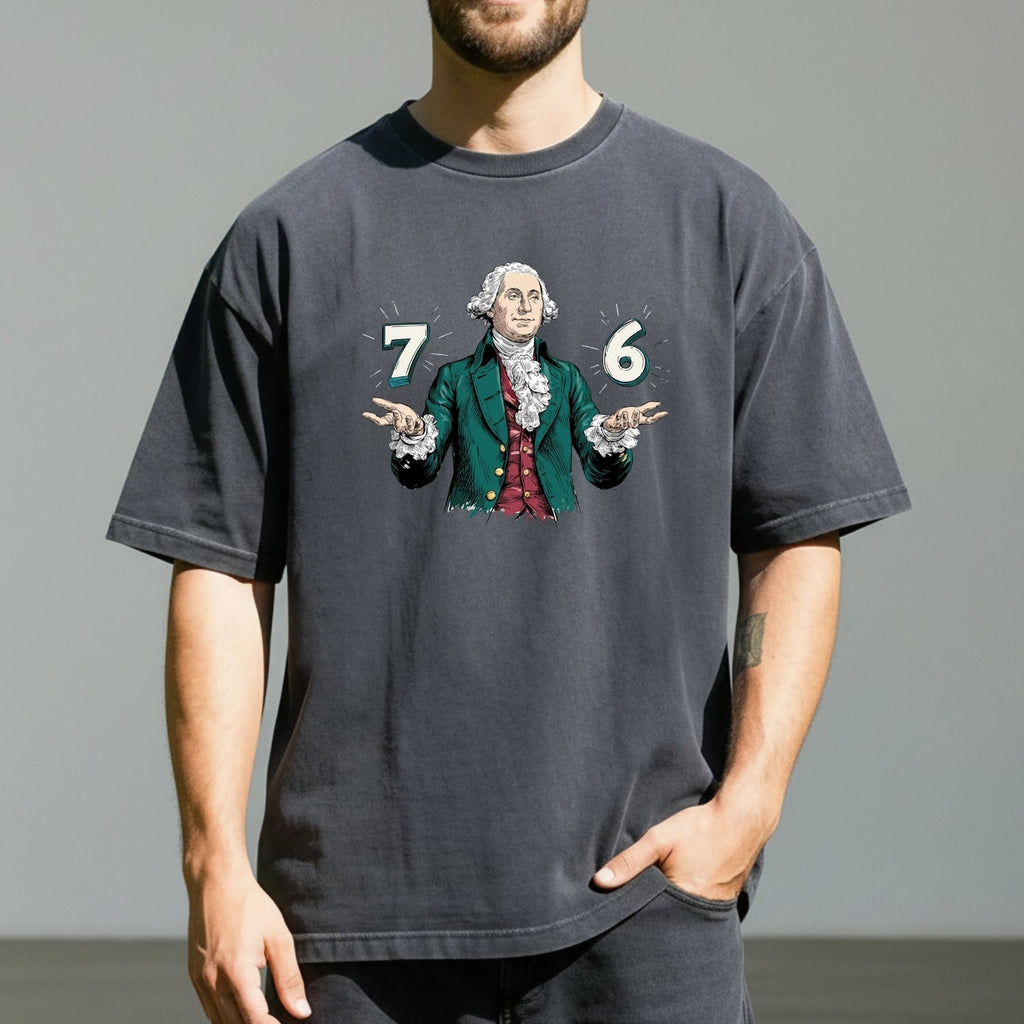 Six Seven Shirt – Vintage George Washington American product image 5