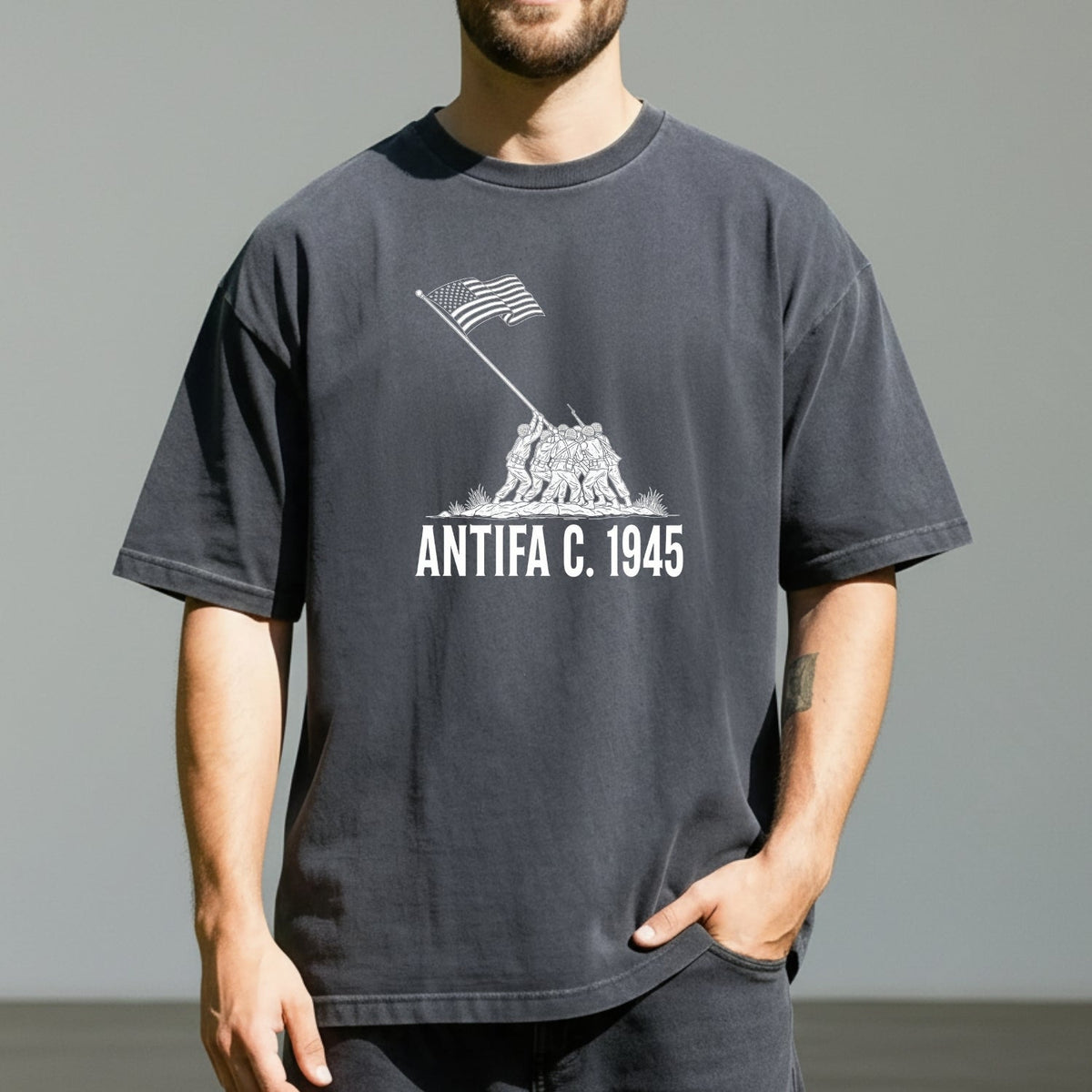 1945 Heritage Tee – Vintage Patriotic Shirt – Freedom & product image 8