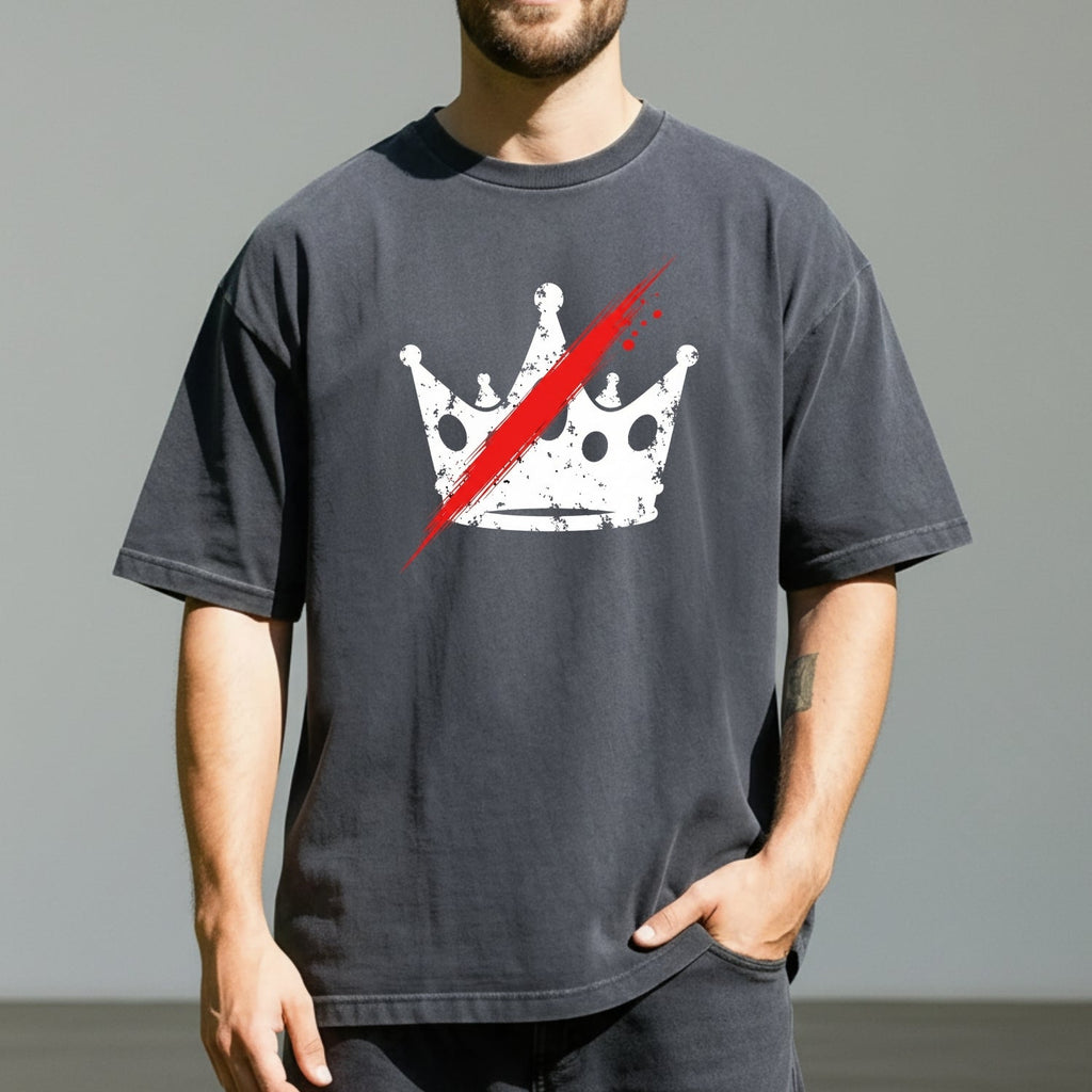 No Kings in America T-Shirt – Crown Graphic Tee Freedom product image 8