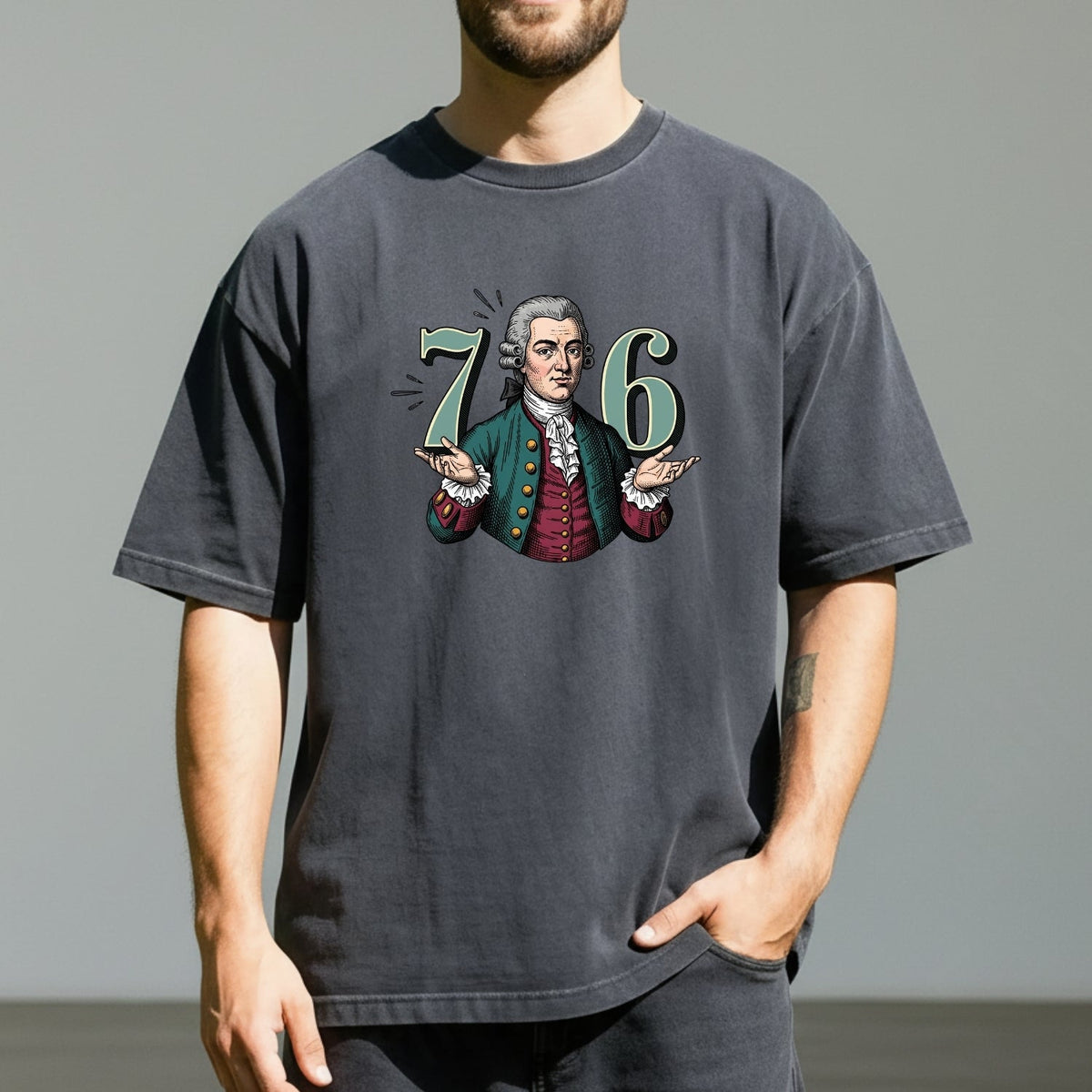 Six Seven Tee – Retro American Heritage Statement Shirt product image 4