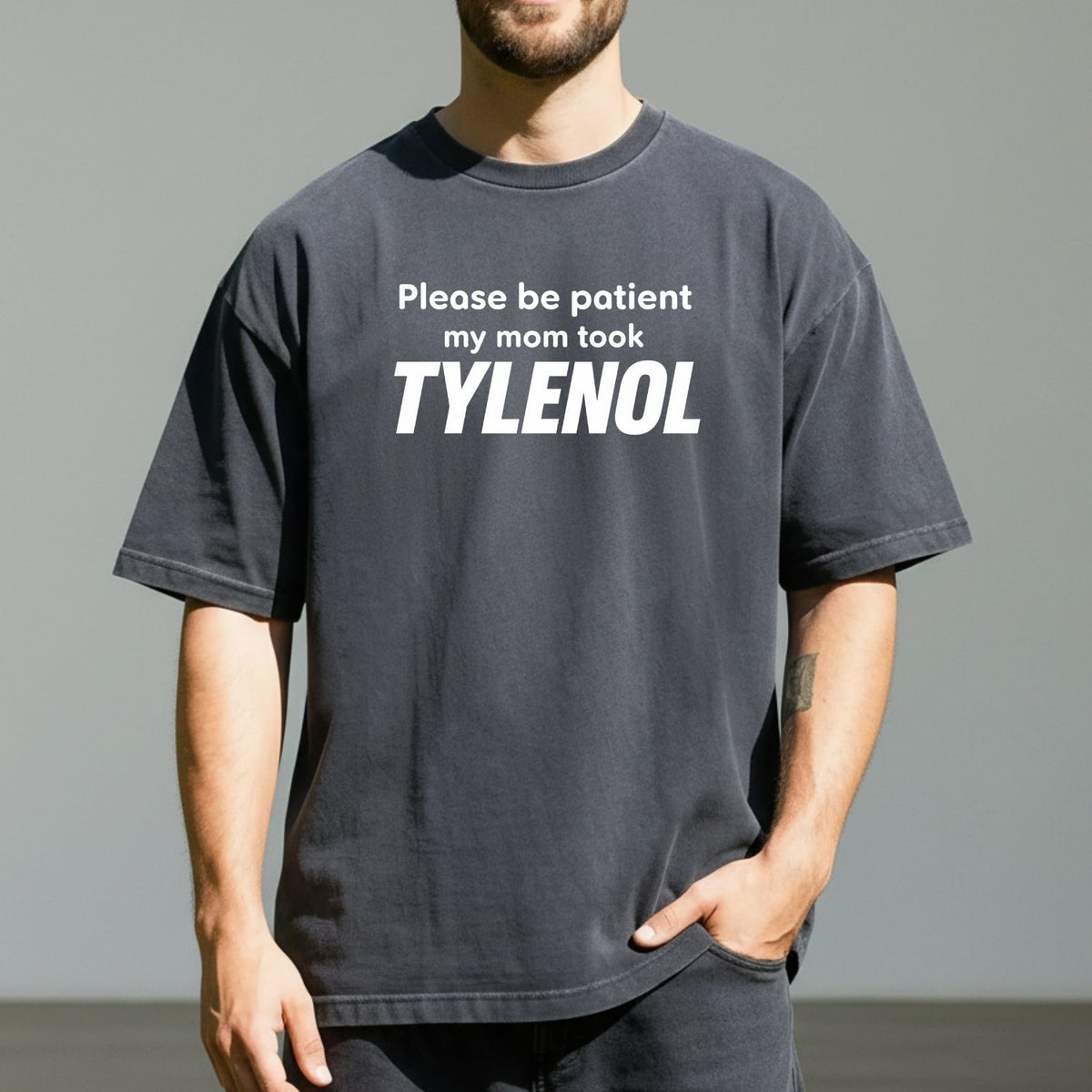 Please Be Patient Shirt – Funny Sarcastic Humor Graphic Tee product image 8
