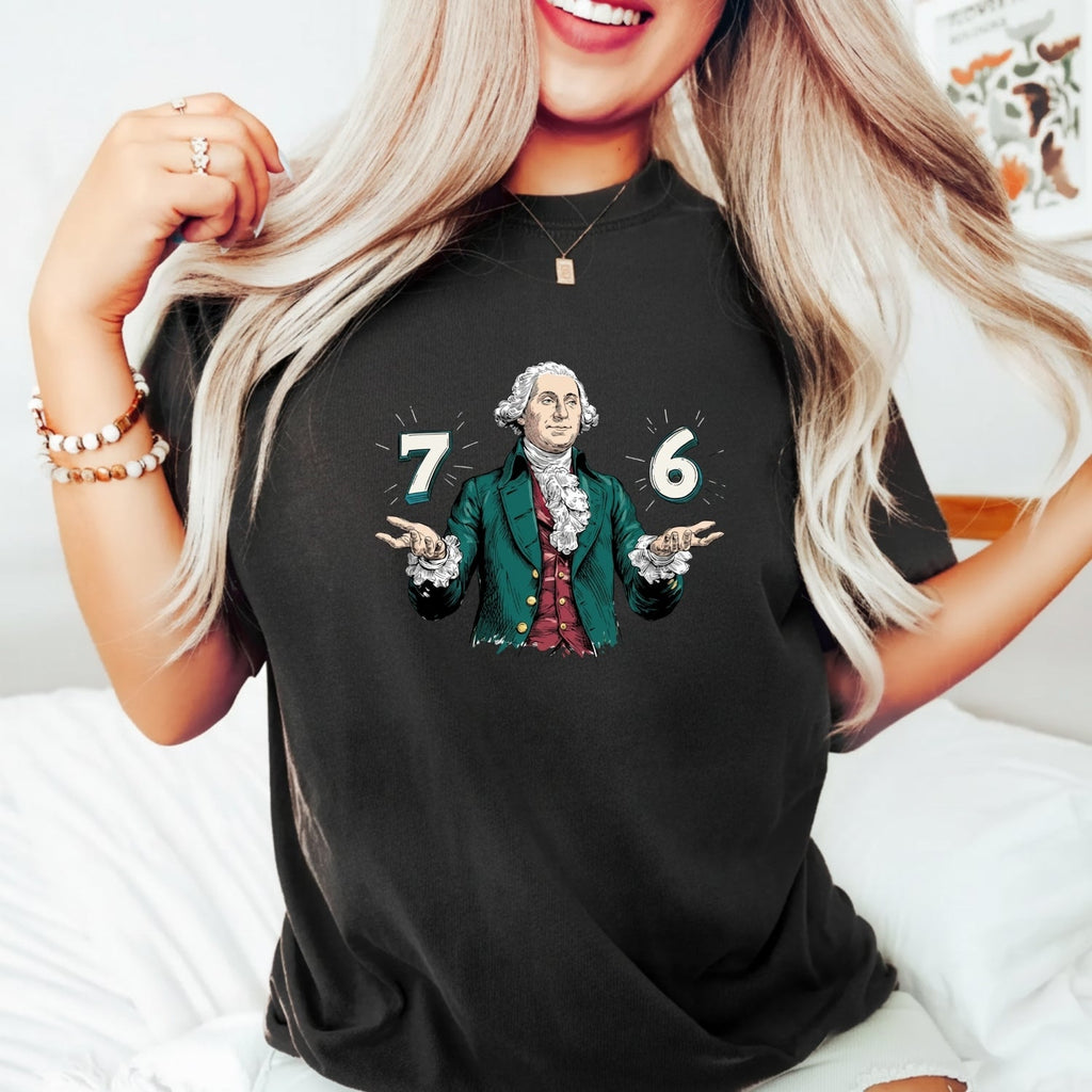 Six Seven Shirt – Vintage George Washington American product image 6