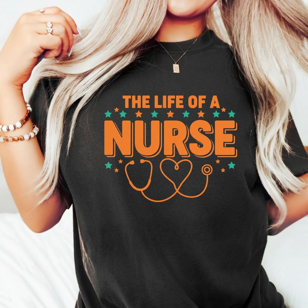 The Life of a Nurse Shirt - Showgirl Tee - Cute product image 2