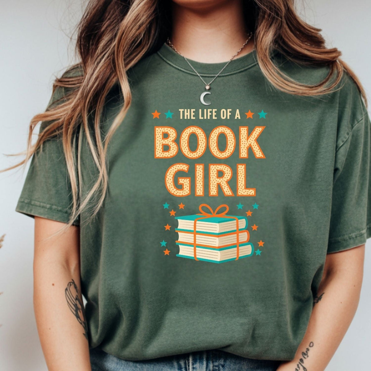 Book Girl Shirt - The Life of a Lover Tee - Showgirl product image 2