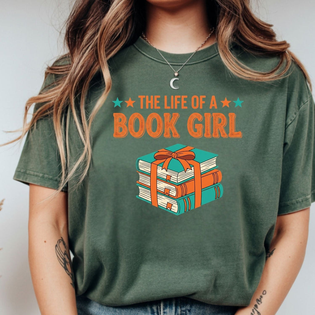 The Life of a Book Girl Shirt - Showgirl Graphic Tee product image 3