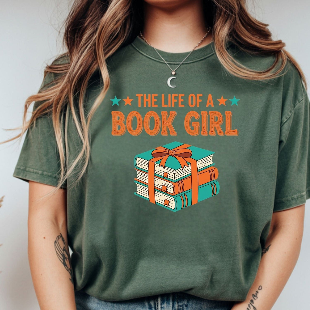 The Life of a Book Girl Shirt - Showgirl Graphic Tee product image 3