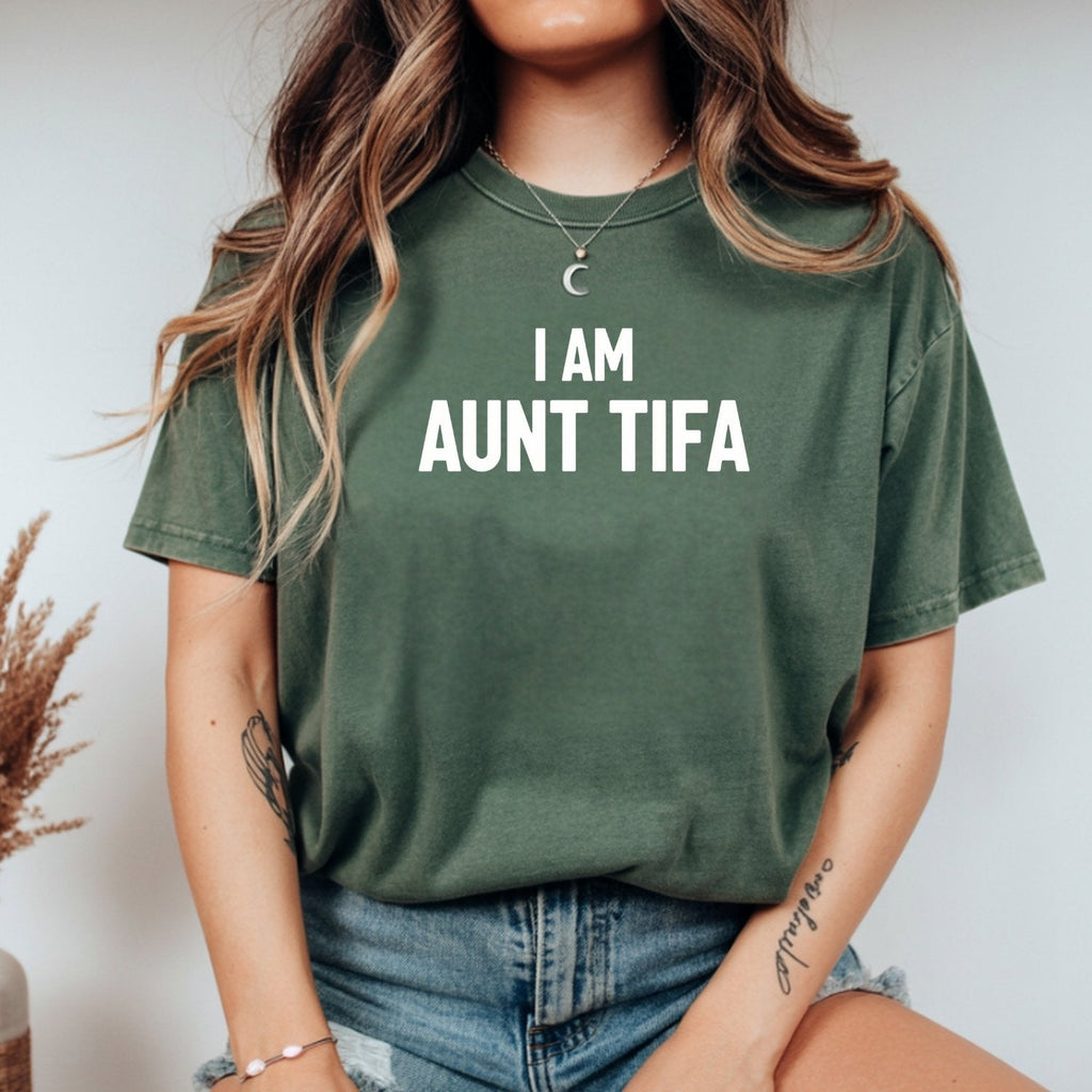 Funny Aunt Tifa Shirt – Humorous Meme Graphic Tee for Aunts product image 2