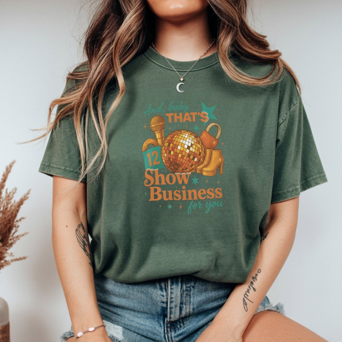Showgirl Life T-Shirt – Vintage Show Business Graphic Tee product image 4