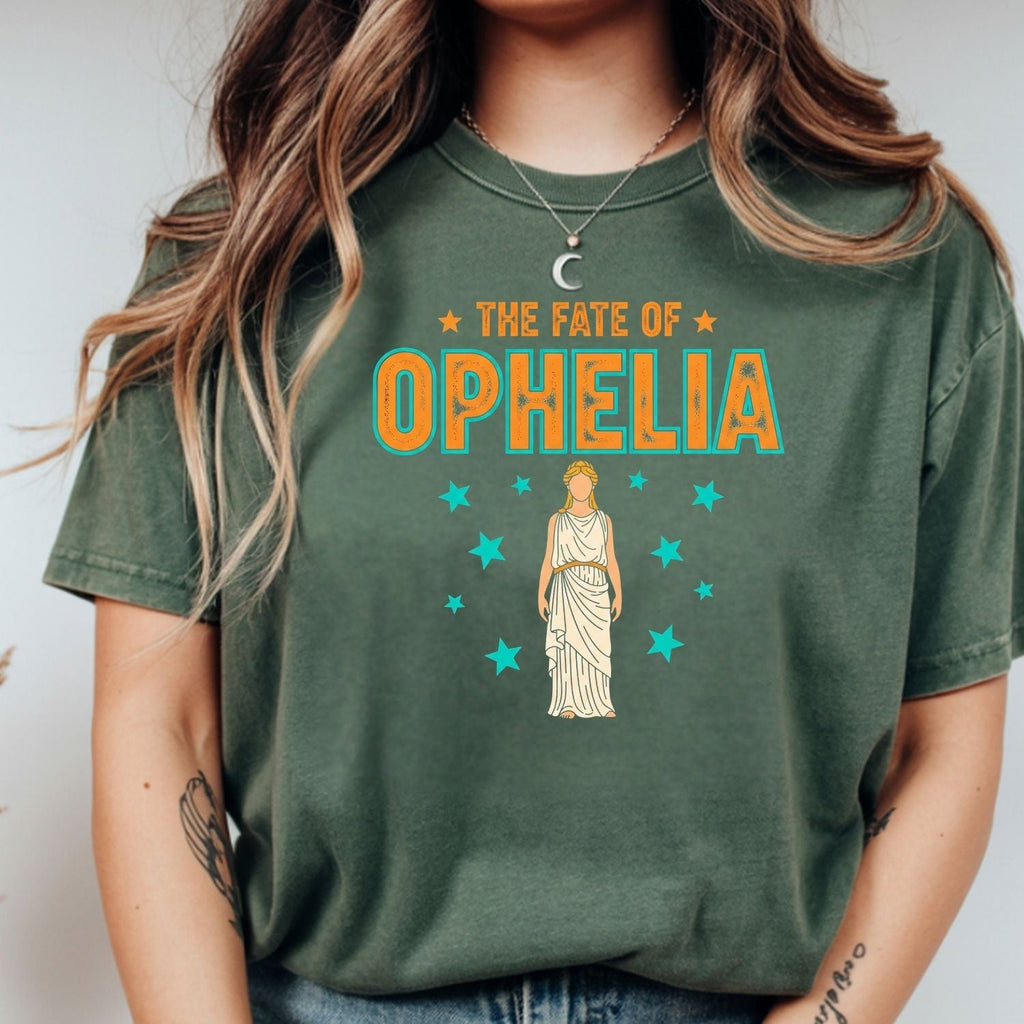 The Life of Ophelia Shirt - Fate of Tee - Vintage Literary product image 3