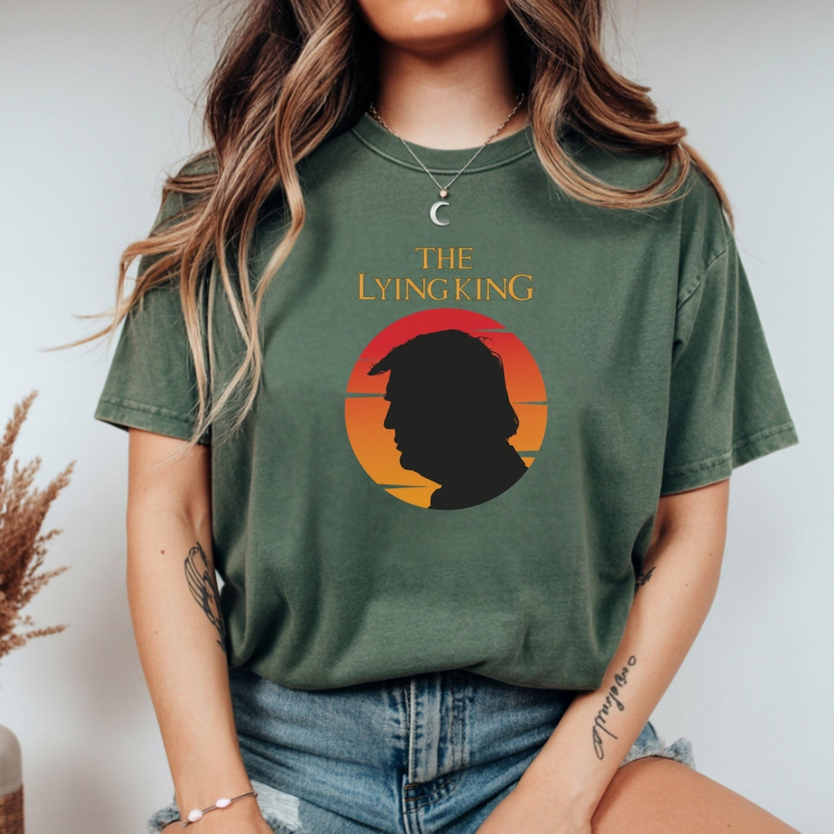 The Lying King Parody Shirt - No Kings No Dictators Tee product image 9