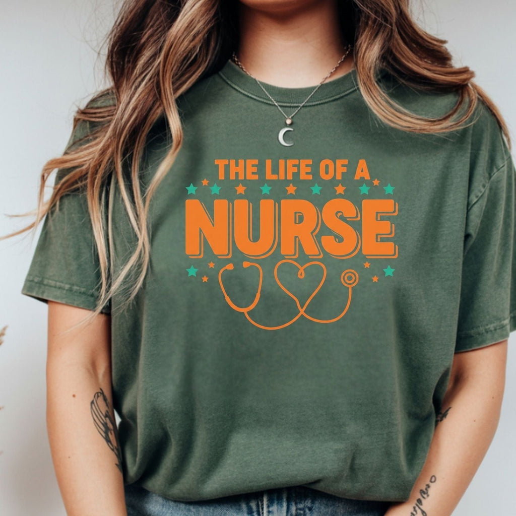 The Life of a Nurse Shirt - Showgirl Tee - Cute product image 3