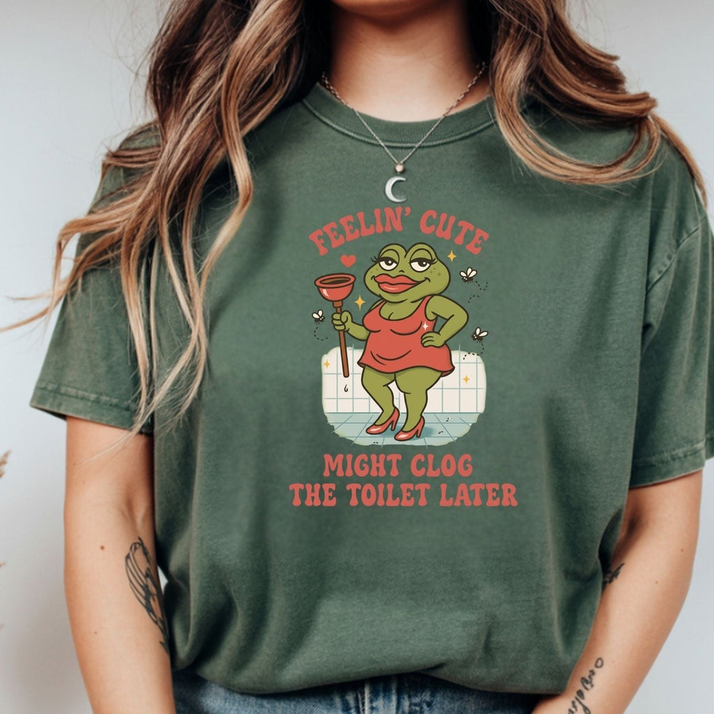 Funny Shirt Swap T-Shirt - Feeling Cute Might Clog the product image 10
