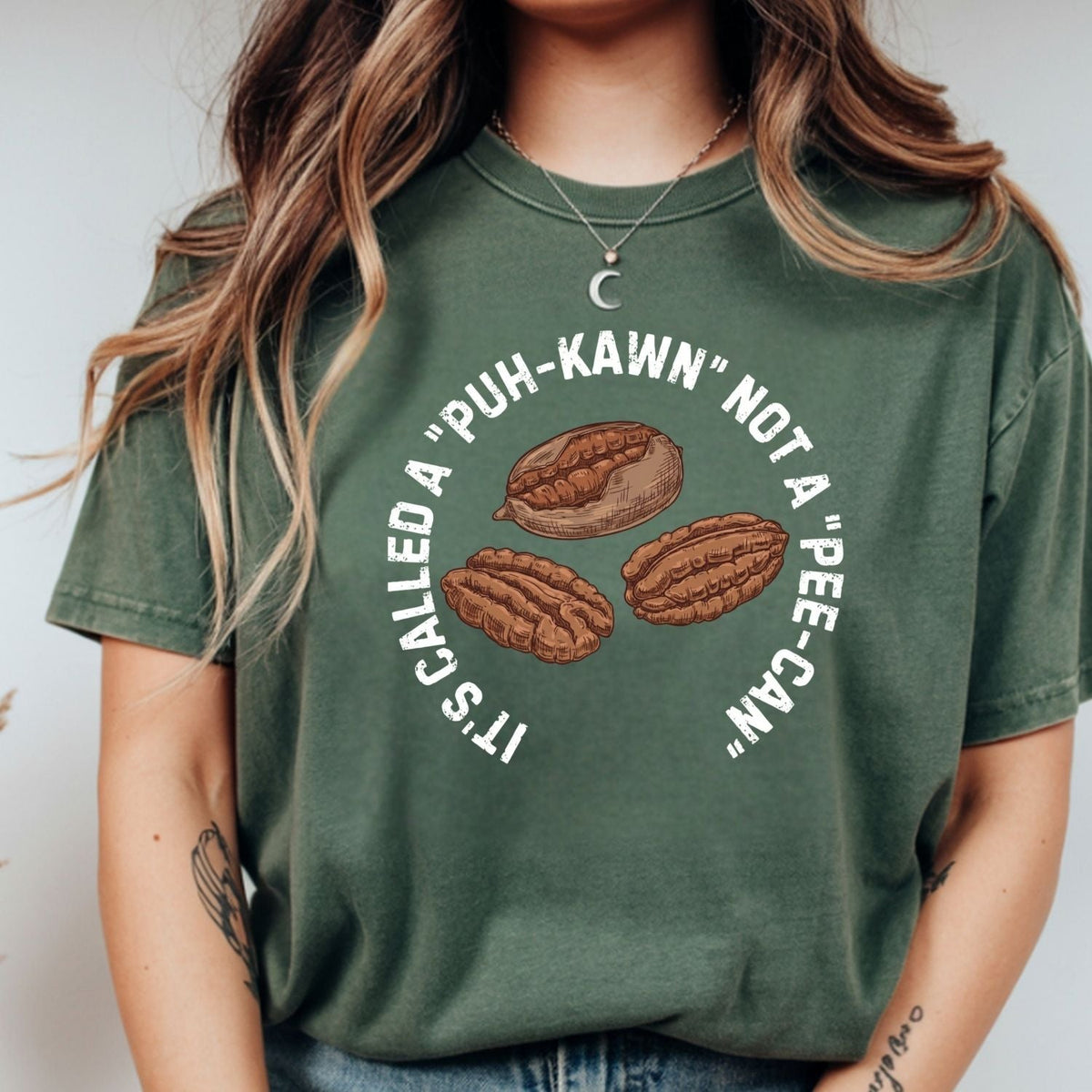 Puh-Kawn Not Pee-Can Shirt - Funny Pecan Pun T-Shirt product image 8