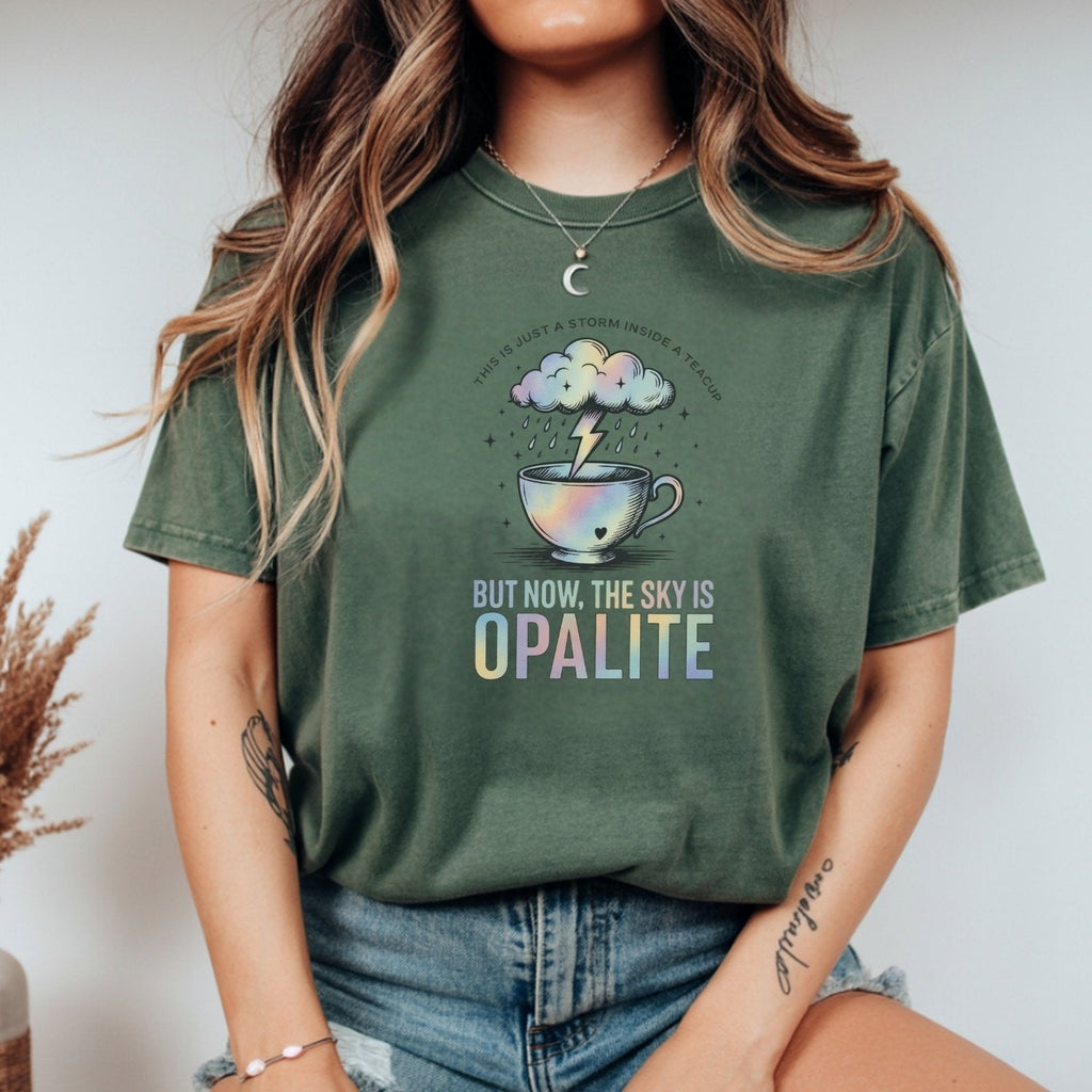 The Sky Is Opalite Tee – Dreamy Soft Pastel Aesthetic product image 7