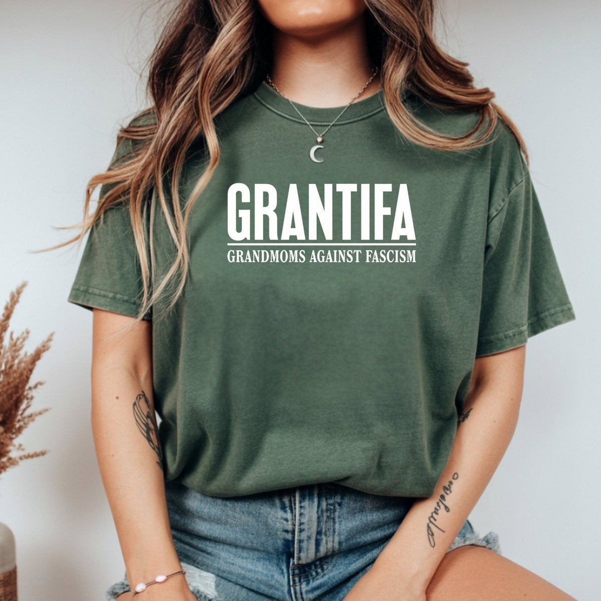 Grantifa Grandmoms T-Shirt – Funny Grandma Meme Graphic Tee product image 2
