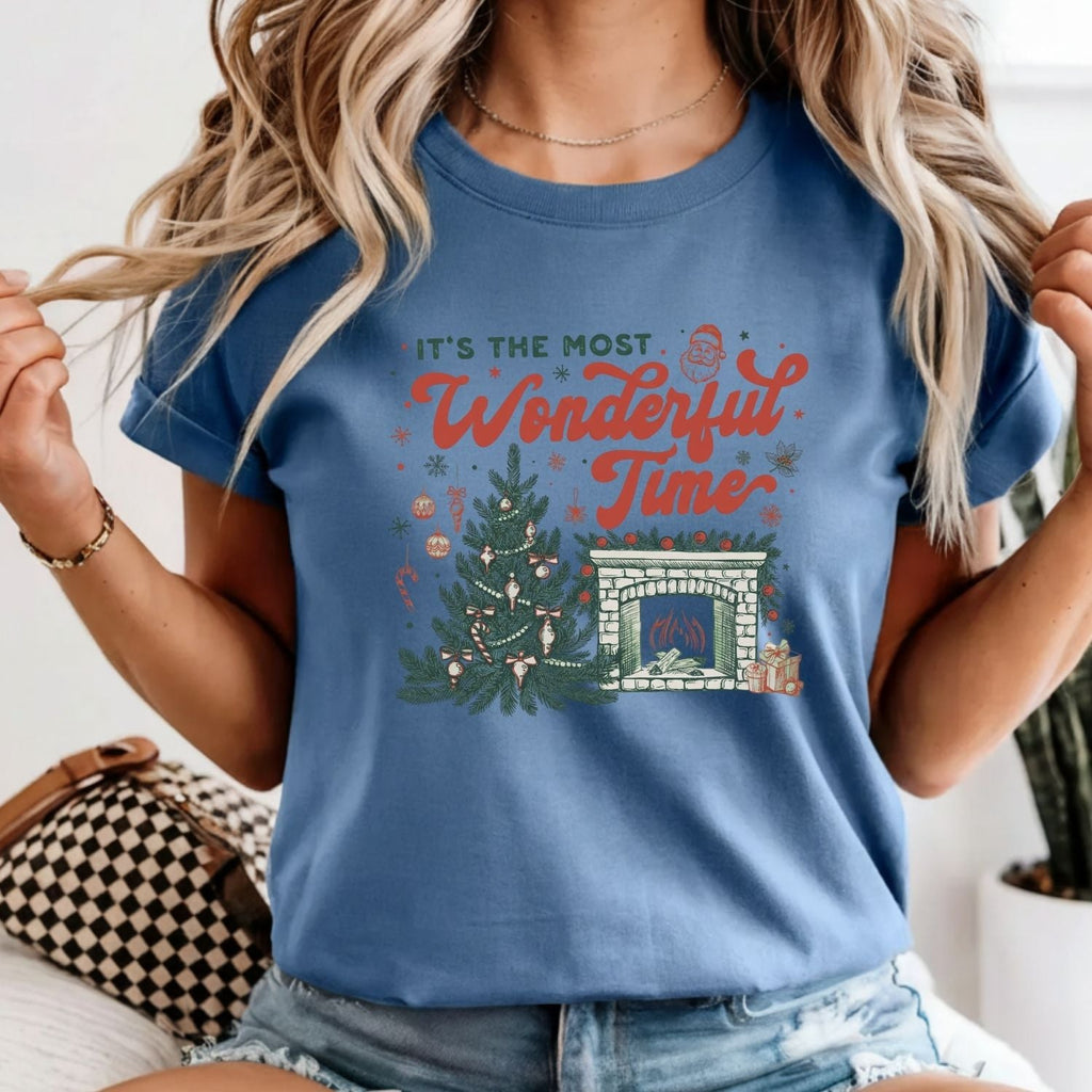 It’s The Most Wonderful Time T-Shirt - Christmas Holiday product image 4