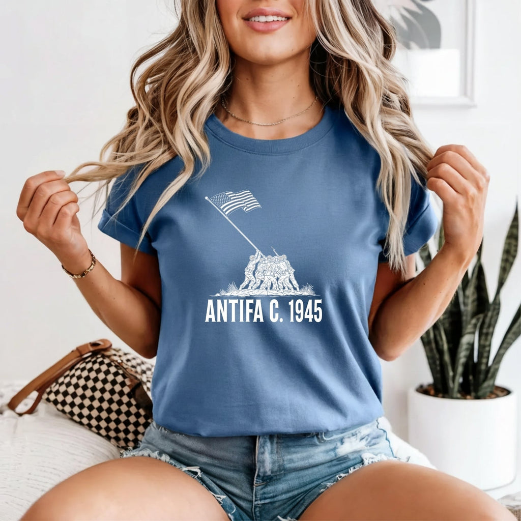 1945 Heritage Tee – Vintage Patriotic Shirt – Freedom & product image 11