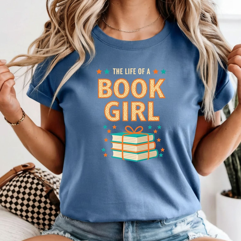 Book Girl Shirt - The Life of a Lover Tee - Showgirl product image 3